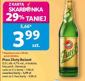 Piwo Złoty Bażant