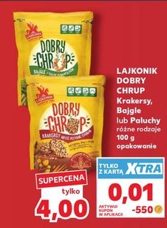 Krakersy lub paluchy