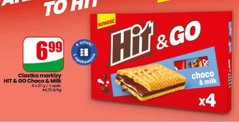 Ciastka markizy Choco & Milk