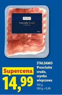 Szynka wieprzowa prosciutto crudo