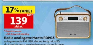 Radio analogowe RDI915