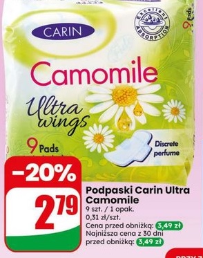 Podpaski Ultra Camomile