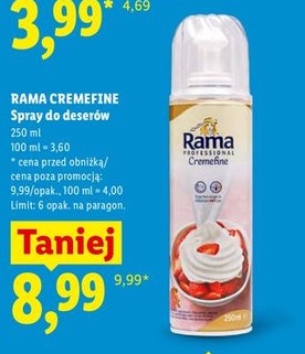 Spray do deserów