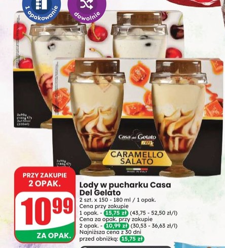 Lody w pucharku