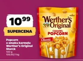 Popcorn o smaku karmelu