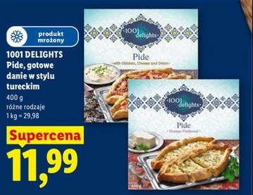 pide gotowe danie w stylu tureckim