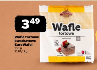Wafle tortowe kwadratowe