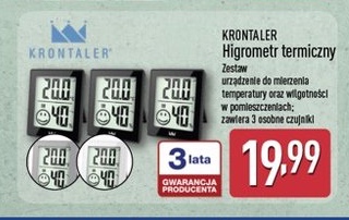 Higrometr termiczny