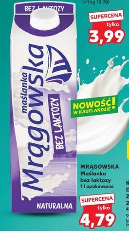 maślanka bez laktozy