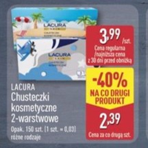 chusteczki kosmetyczne 2-warstwowe