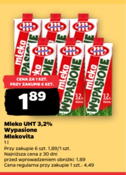 mleko UHT 3,2% Wypasione