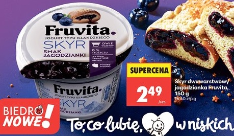 skyr dwuwarstwowy jagodzianka