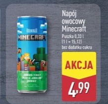 Napój owocowy Minecraft