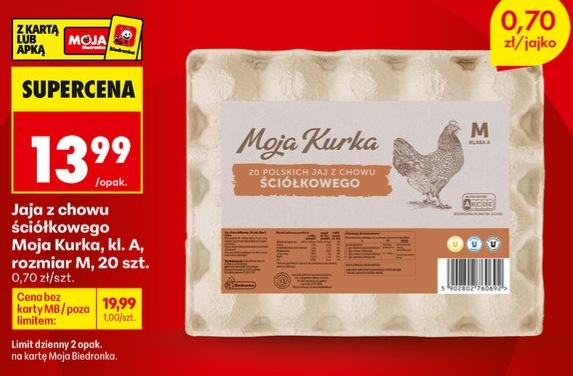 jaja z chowu ściółkowego