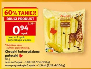Chrupki kukurydziane pałeczki