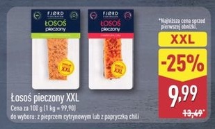 łosoś pieczony xxl