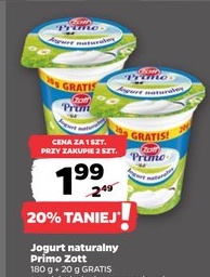 Jogurt naturalny Primo