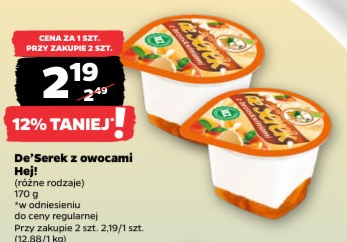 Serek z owocami