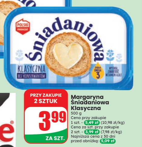 Margaryna śniadaniowa klasyczna