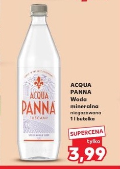 Woda mineralna niegazowana