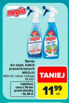 Spray do szyb, kabin prysznicowych
