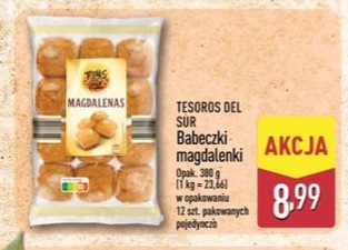 Babeczki magdalenki