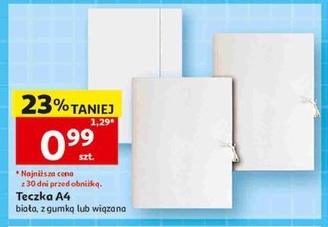teczka A4 biała