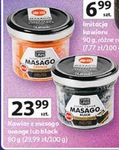 Kawior z masago orange lub black