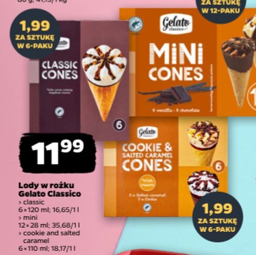 lody mini cones