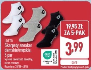 Skarpety sneaker damskie/męskie