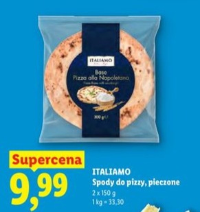 Spody do pizzy pieczone
