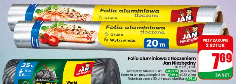 folia aluminiowa z tłoczeniem