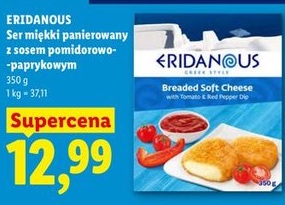 Ser miękki panierowany z sosem pomidorowo-paprykowym