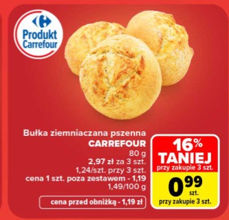 Bułka ziemniaczana pszenna