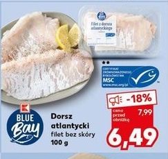dorsz atlantycki filet bez skóry