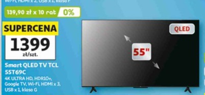 Smart QLED TV 55T69C