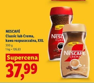 kawa rozpuszczalna Classic lub Crema