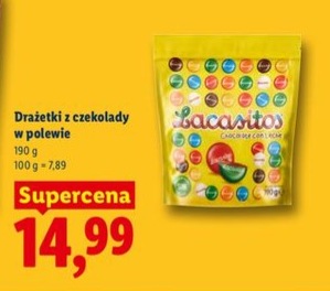 Drażetki z czekolady w polewie