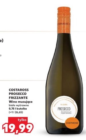 Wino musujące prosecco