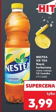 Napój herbaciany peach lub lemon