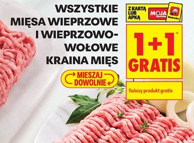 Wszystkie mięsa wieprzowe i wieprzowo-wołowe