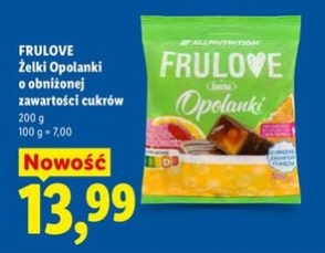Żelki Opolanki o obniżonej zawartości cukrów