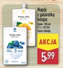 Napój z galaretką konjac