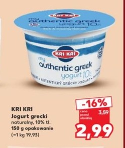 Jogurt grecki naturalny