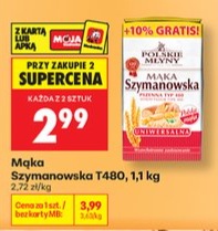 Mąka szymanowska T480