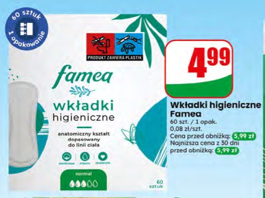 wkładki higieniczne