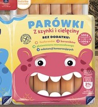 Parówki z szynki i cielęciny