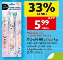 Ołówki HB z figurką