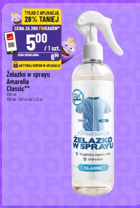 Żelazko w sprayu Classic