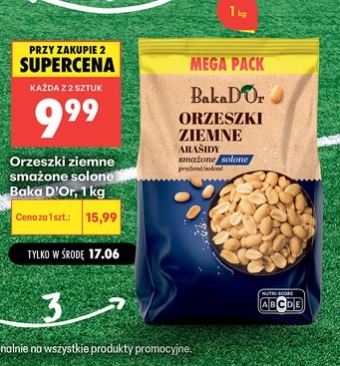 orzeszki ziemne smażone solone